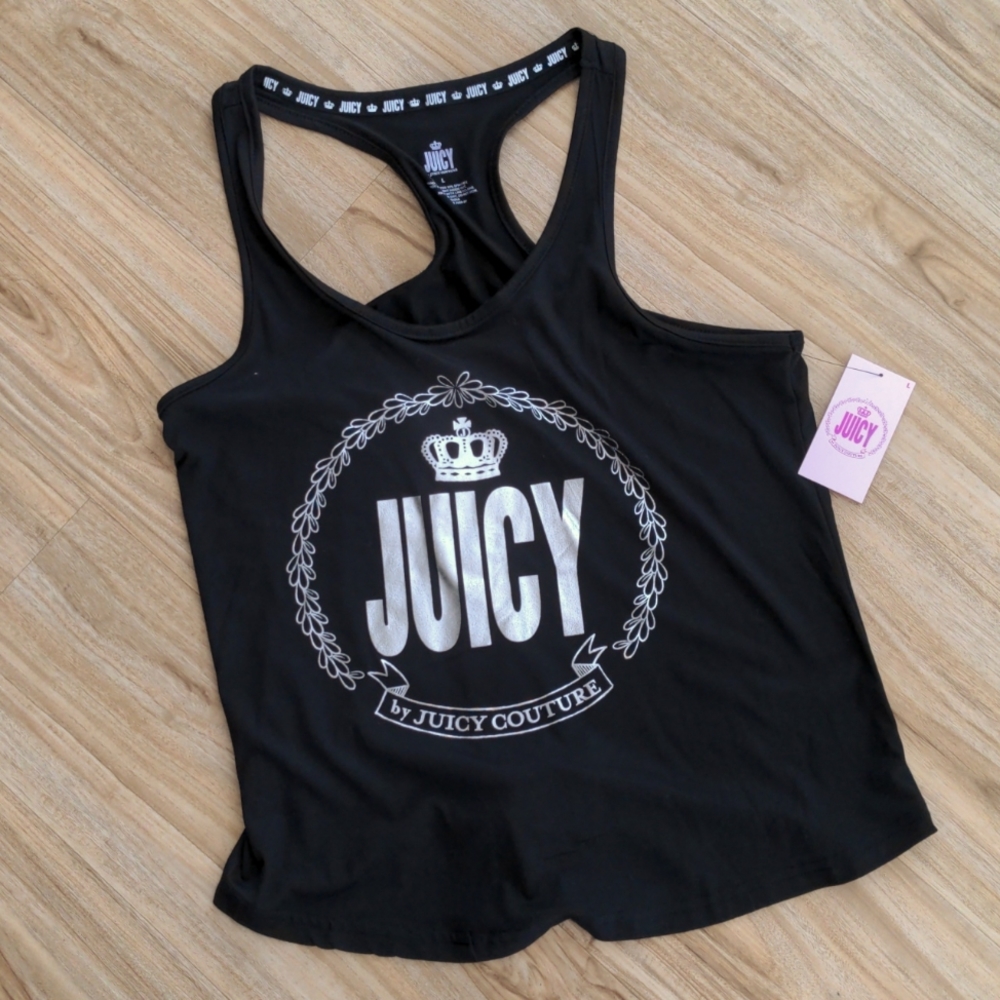 Juicy Couture Racer Tank Size L
